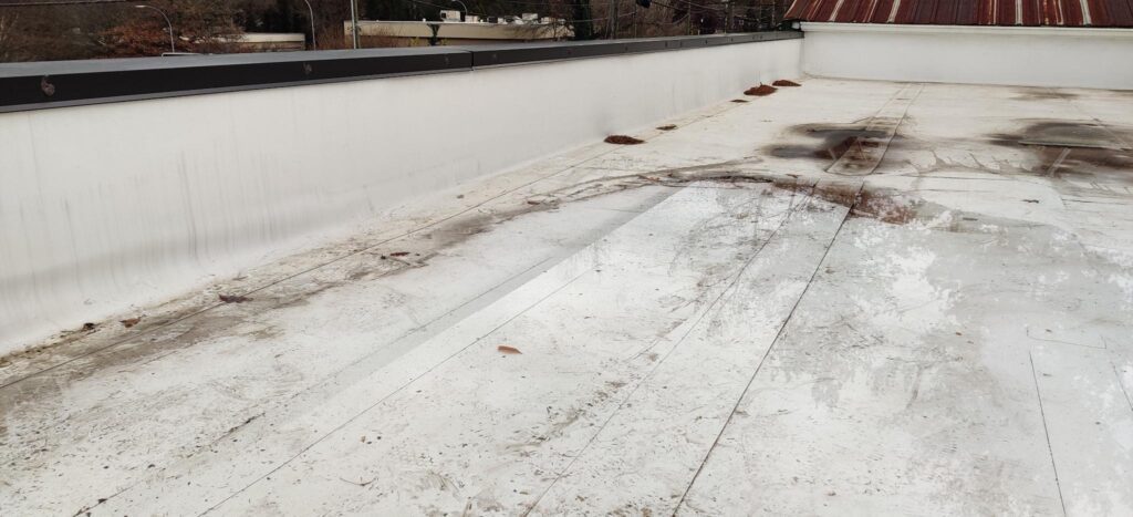 Water Ponding on roof